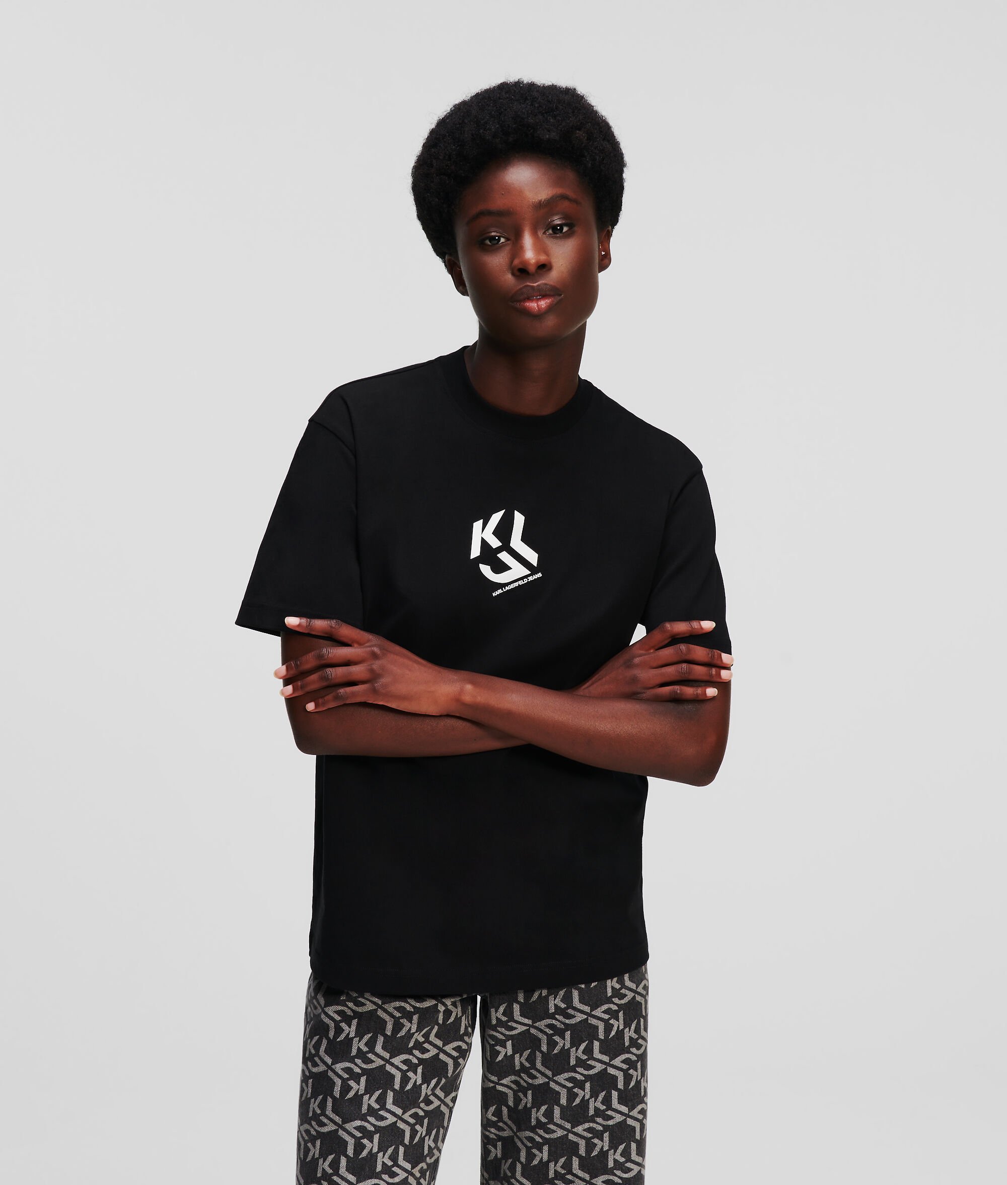 (image for) Compact KLJ MONOGRAM REGULAR T-SHIRT